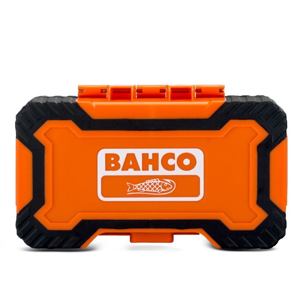Product image Bahco 59/S100BC 100pce 1/4" Bit Set for Slotted/Phillips/Pozidriv/Hex/ TORX®/TORX® Tamper/Robertson Screw