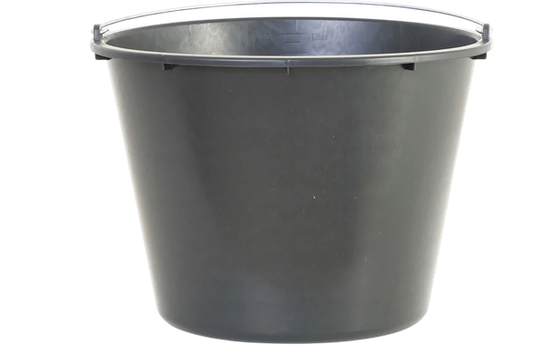 Imagen del producto Cubo de construcción RV Plast Standard 0002 (16 L, negro)