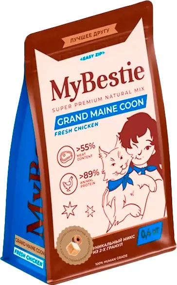 Product image MyBestie Alimento seco para gatos Maine Coon / 19700404/CAT (400 g)