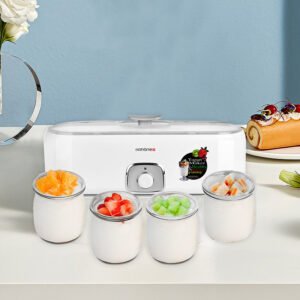 Yogurtera doméstica automática con compartimentos de vidrio — Multifunción