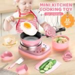 Product thumbnail 🎁 [The Best Gift for Kids] 🍳 Children's Mini Toy Kitchen Set — 22-Piece Set