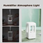 Product thumbnail New Air Humidifier Home Quiet Bedroom Anti-Gravity Water Drop Humidifier Atmosphere Light