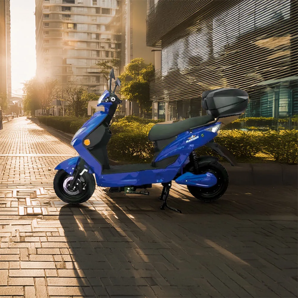 Product image Scooter Eléctrico Ranger Em-24 P86139 | 1000 Watts 50 Km Color Azul