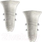 Уголок для плинтуса Ideal Классик 230 Дуб айсберг (5.5см, 2шт, внутренний, флоупак)