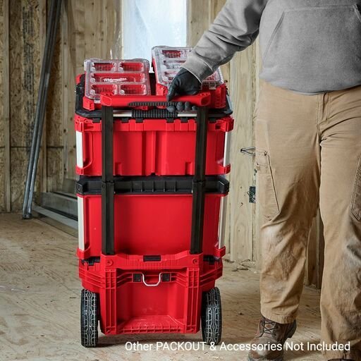 Product image Milwaukee 48228427 PACKOUT Low Profile Rolling Tool Box