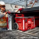 Product thumbnail Milwaukee 48228427 PACKOUT Low Profile Rolling Tool Box
