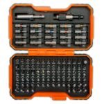 Product thumbnail Bahco 59/S100BC 100pce 1/4" Bit Set for Slotted/Phillips/Pozidriv/Hex/ TORX®/TORX® Tamper/Robertson Screw
