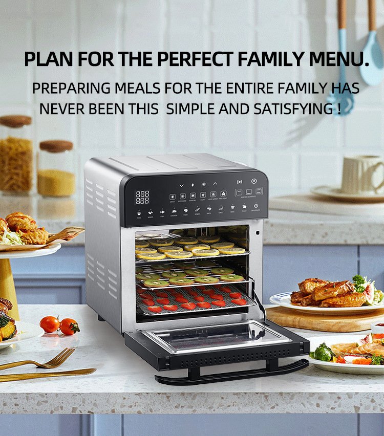 Product image Stainless Steel Double Heating Air Oven