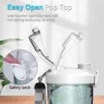 Product thumbnail Licuadora y extractor de jugos portátil — Licuadora personal para batidos y smoothies, con 6 cuchillas — Mini licuadora y utensilio de cocina