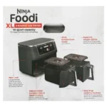 Product thumbnail Freidora de aire Ninja capacidad 10 L