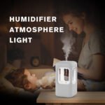Product thumbnail New Air Humidifier Home Quiet Bedroom Anti-Gravity Water Drop Humidifier Atmosphere Light