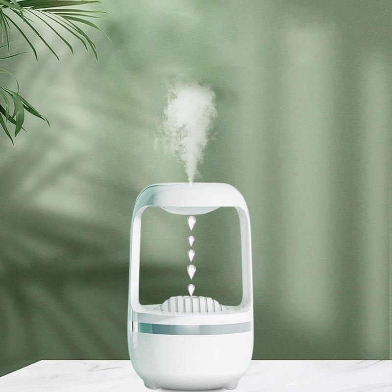 Product image Humidificador antigravedad con efecto de reflujo de gotas de agua — Difusor de aromaterapia de gran capacidad, silencioso, de niebla intensa — Pulverizador doméstico ideal para oficinas y dormitorios