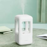 Product thumbnail New Air Humidifier Home Quiet Bedroom Anti-Gravity Water Drop Humidifier Atmosphere Light