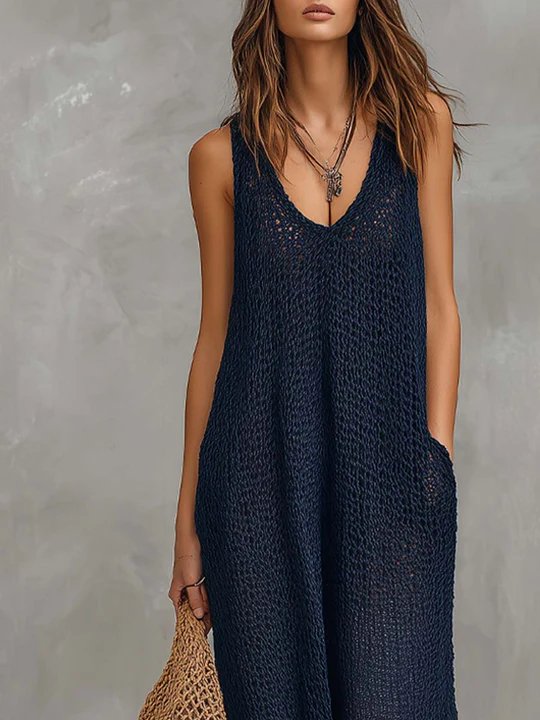 Product image Bohemian Vacation Knitted Jumpsuit