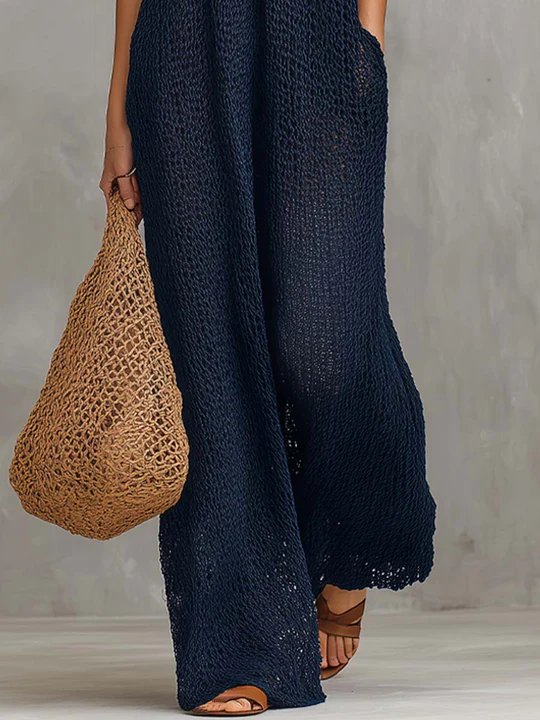 Product image Bohemian Vacation Knitted Jumpsuit