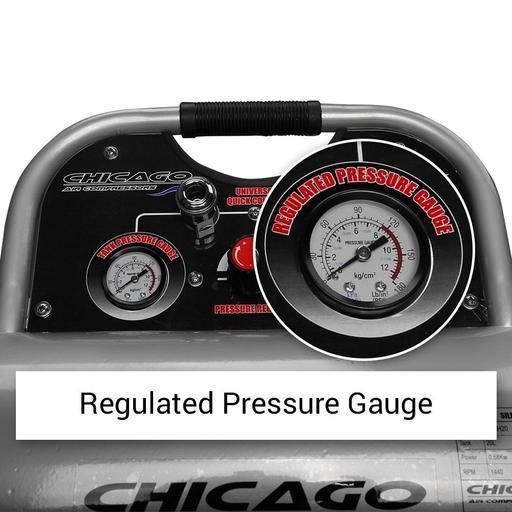 Product image Chicago Air HUSH20 20L Aluminium Silenced Air Compressor