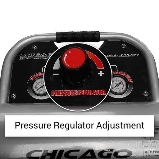 Product image Chicago Air HUSH20 20L Aluminium Silenced Air Compressor