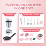 Product thumbnail 🎁 [The Best Gift for Kids] 🍳 Children's Mini Toy Kitchen Set — 22-Piece Set
