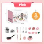 Product thumbnail 🎁 [The Best Gift for Kids] 🍳 Children's Mini Toy Kitchen Set — 22-Piece Set