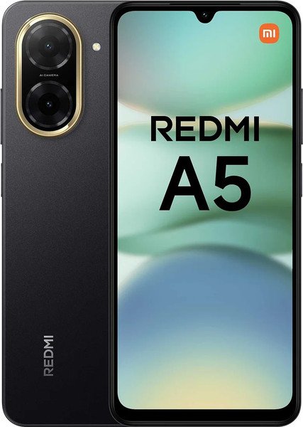 Product image Teléfono inteligente Xiaomi Redmi A5 de 4 GB/128 GB (negro)