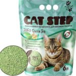 Наполнитель для туалета Cat Step Tofu Green Tea / 20333002 (6л/2.8кг)