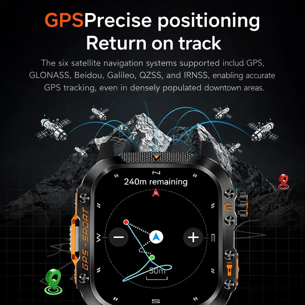 Product image NovaForce X2 Pro – Rugged GPS Smartwatch