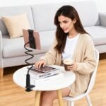 Product thumbnail Un soporte flexible de un solo brazo para mangueras que permite un ajuste omnidireccional de 360° y un ajuste de ángulo libre.