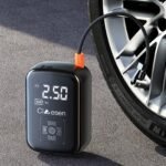 Product thumbnail 1 Inflador de Neumáticos Portátil, Compresor de Aire Inalámbrico Rápido, Pantalla Digital con Adaptador de Boquilla Multifunción y Batería de Litio de Larga Duración para Coche, Motocicleta, Bicicleta, Neumáticos, Balones, Repuestos para Automóviles
