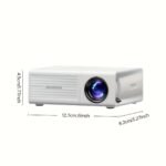 Product thumbnail Proyector de Video Compacto con Capacidad Full HD 4K, Resolución Local 720P, Pantalla LCD Similar a Smart TVs,Compatible con smartphones